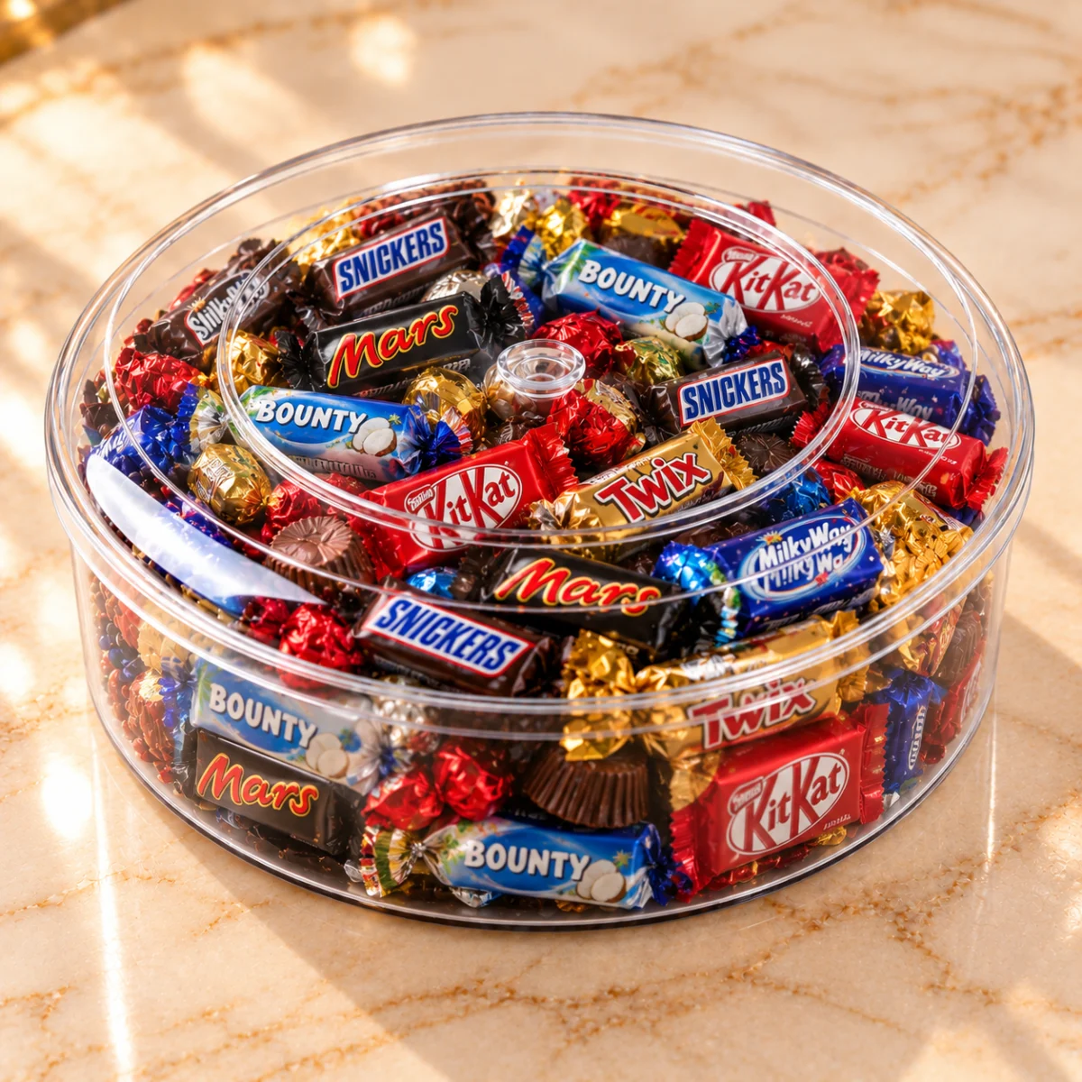 Large Round Chocolate Gift